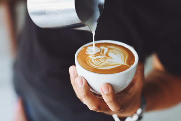 coffee being poured